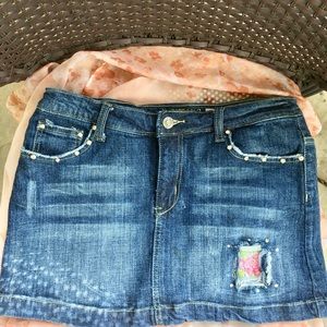 Denim Skirt